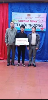 Trường THCS Công Thành tổ chức "TẾT YÊU THƯƠNG" năm 2025